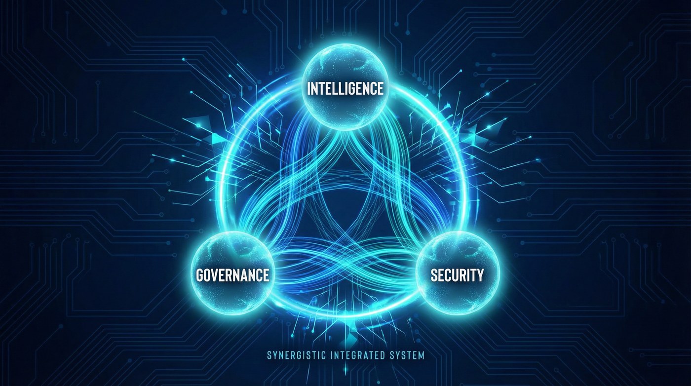 Synergistic Integrated System — Intelligence, Governance, and Security working together